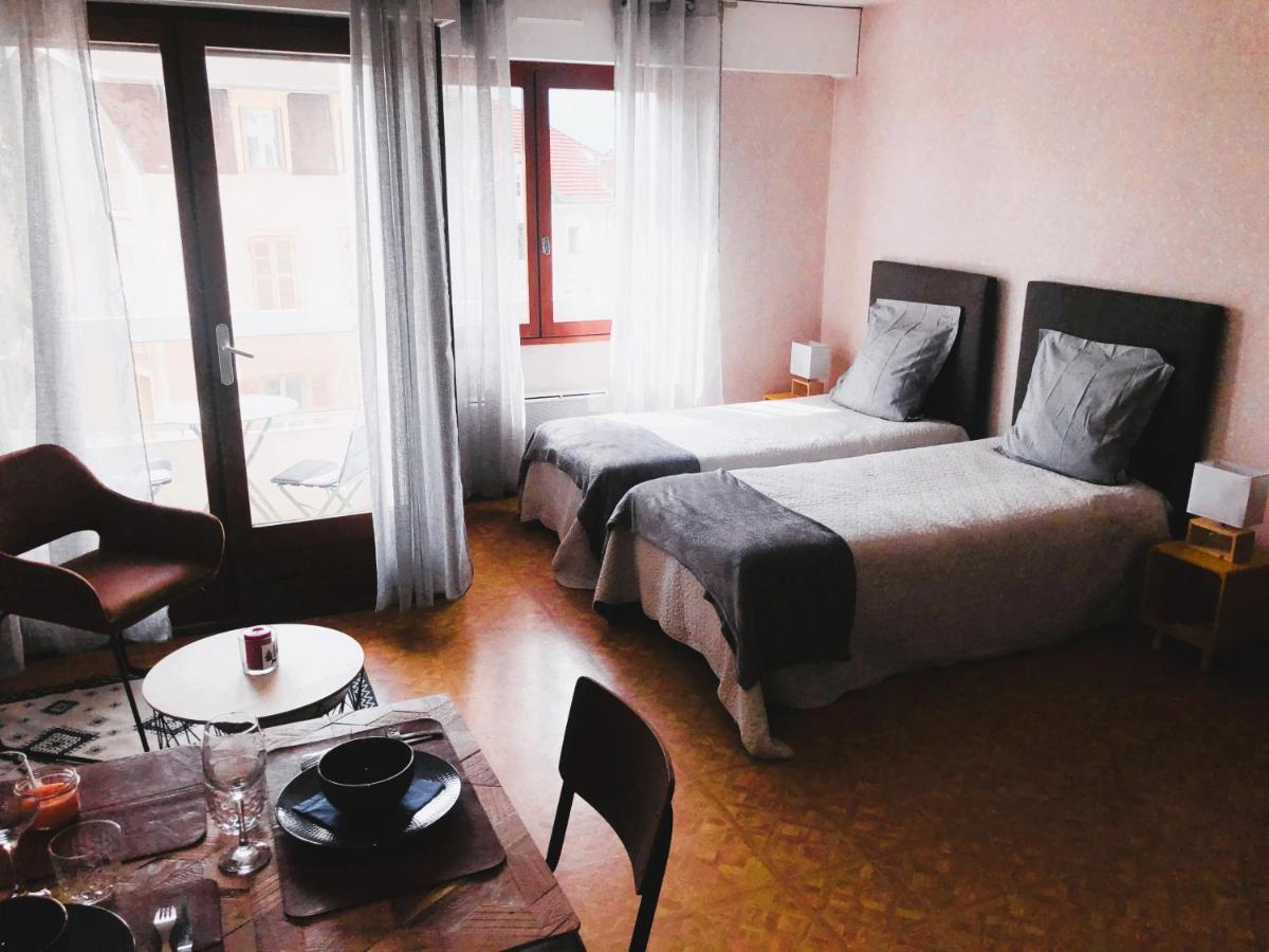 Appartamento Paisible studio avec agréable loggia et vue dégagée Aix-les-Bains Esterno foto